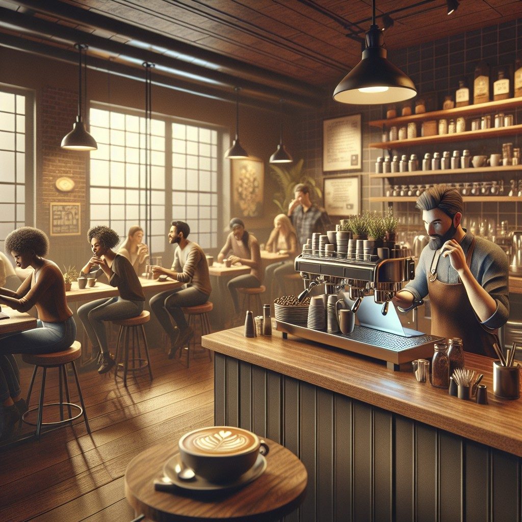 experiență cafenea