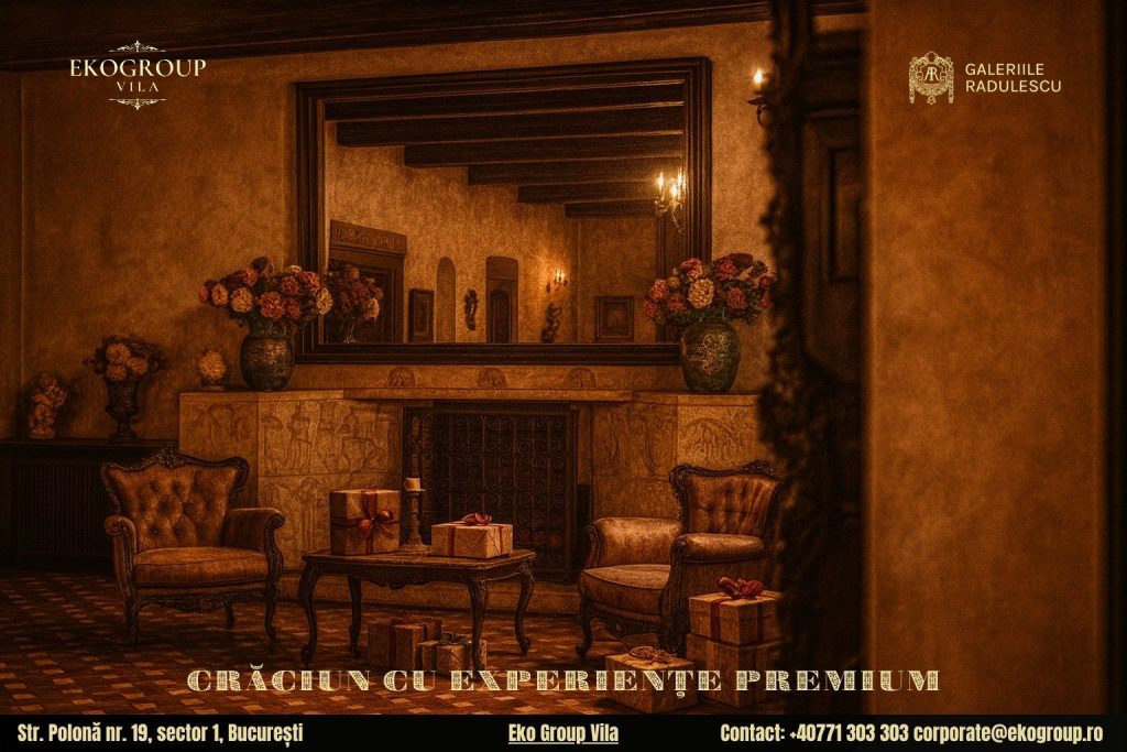 Cadouri de Crăciun care devin experiențe: o incursiune în farmecul Crăciunului anilor ’30 la Eko Group Vila